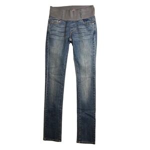 Maternal America Maternity Jeans Size XS Straight Leg NEW